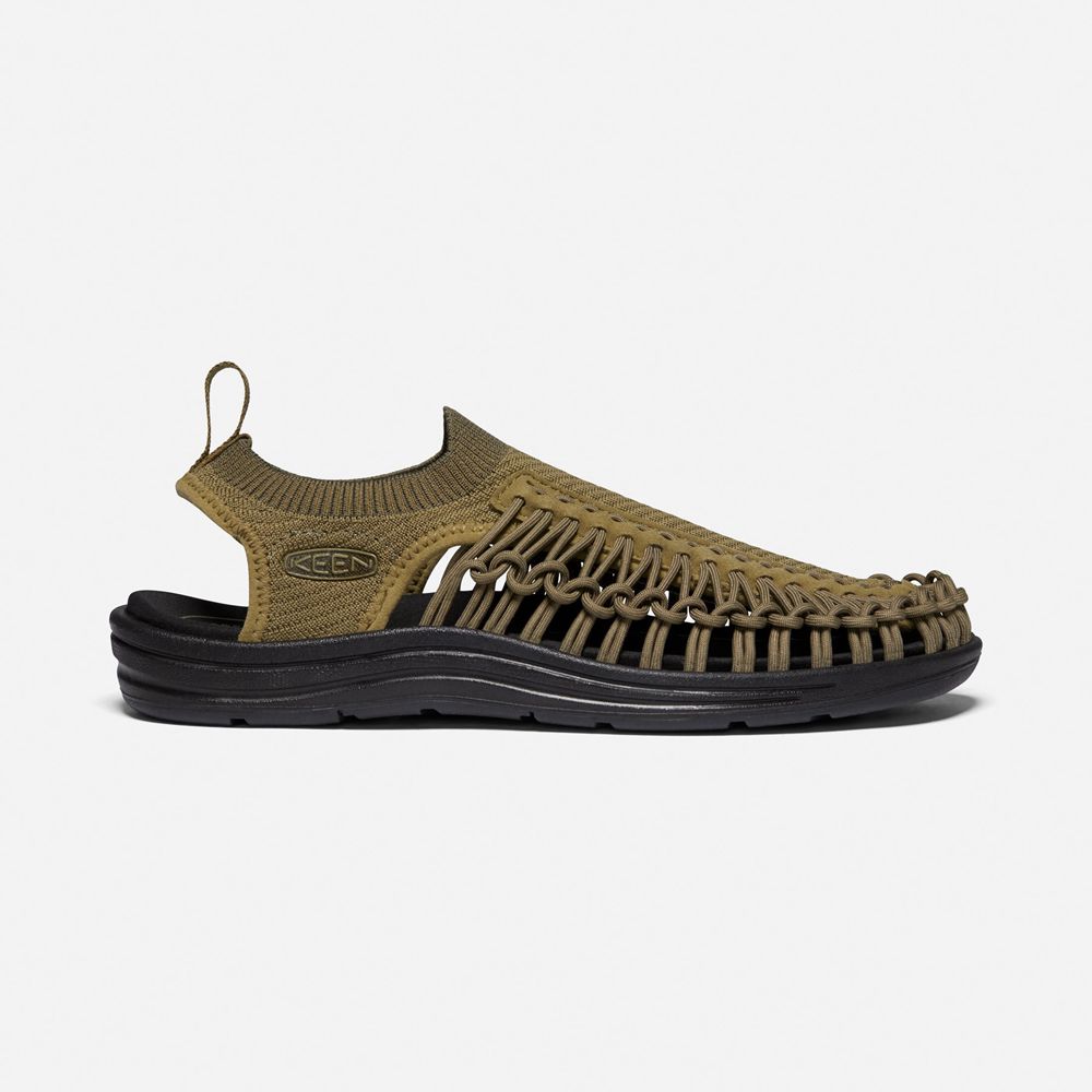 Keen Slip-On Sandaler Herr Olivgröna - Uneek Evo - 419278WYH